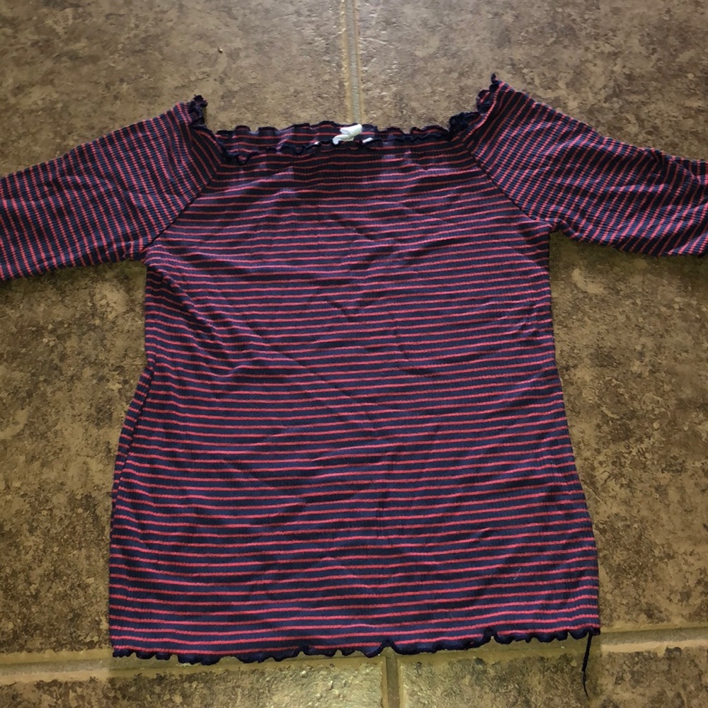 Off the shoulder shirt